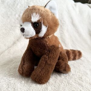 Santa Barbara Zoo Red Panda Plush Toy Realistic Stuffed Animal Toy